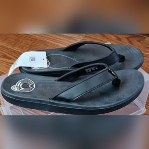 Black Nike Bella Kai Flip Flops